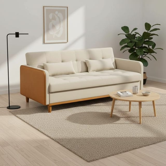 Sofá Cama com Baú Copacabana