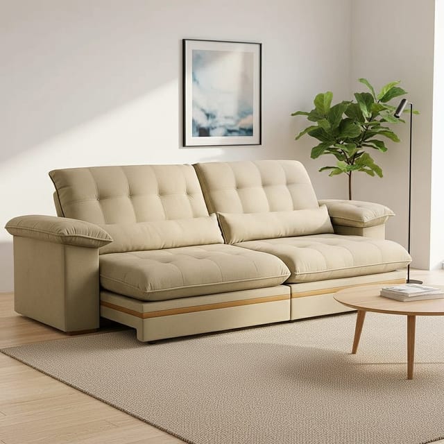 Sofá Retrátil e Reclinável Porto