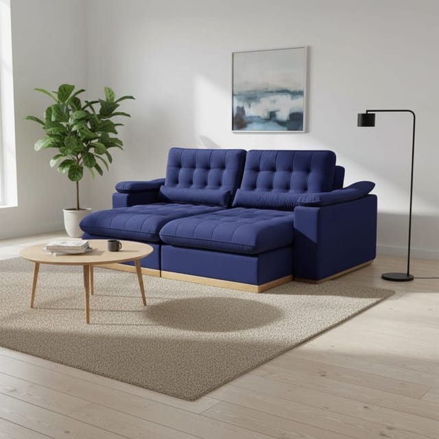 Sofá Retrátil e Reclinável Coliseu - 2.50m - Molas Ensacadas e Espuma Soft28